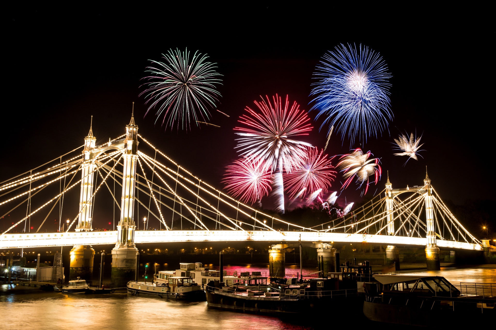Albert Bridge Fireworks